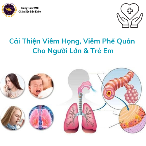 Khóa Học Video Online Massage, Bấm Huyệt Cải Thiện Viêm Họng, Viêm Phế Quản Cho Người Lớn & Trẻ Em - Trung Tâm Chăm Sóc Sức Khỏe VMC Giá 600,000 Đồng*Miễn phí vận chuyển