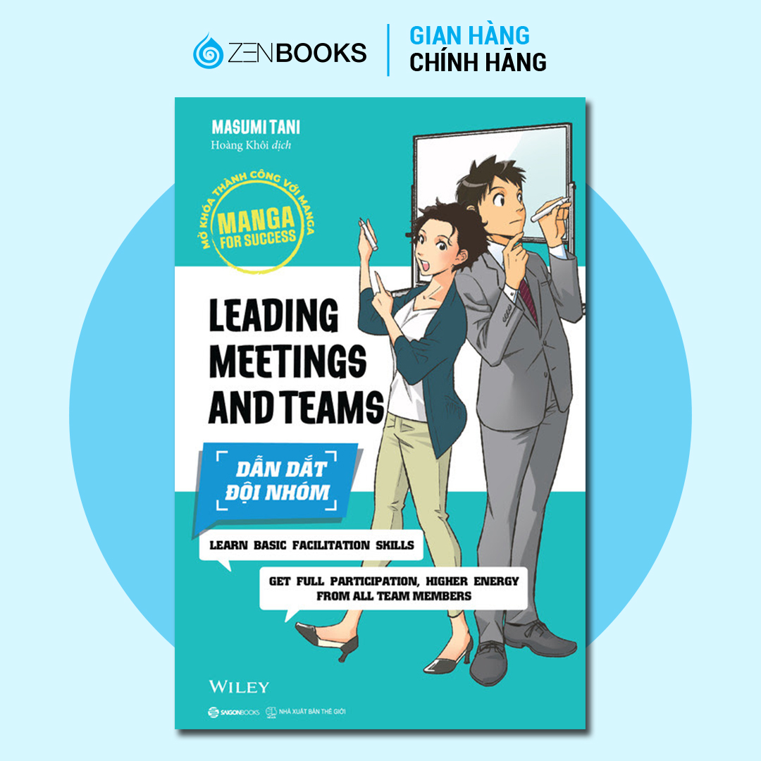 Sách - manga for success - dẫn dắt đội nhóm