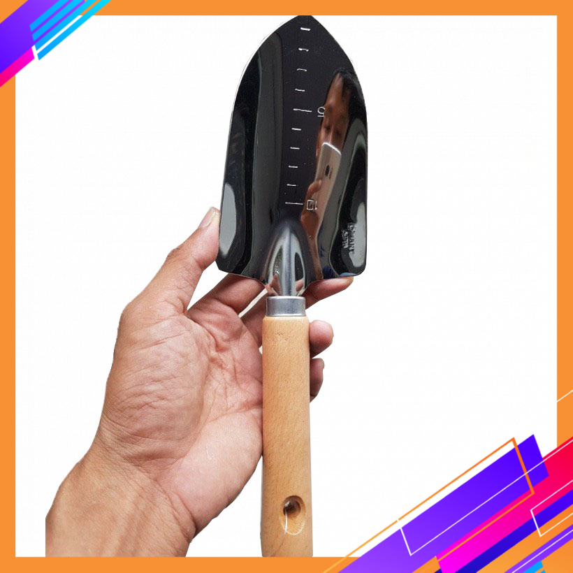 Cây xẻng xúc đất mini C-Mart - Dụng cụ làm vườn đa năng