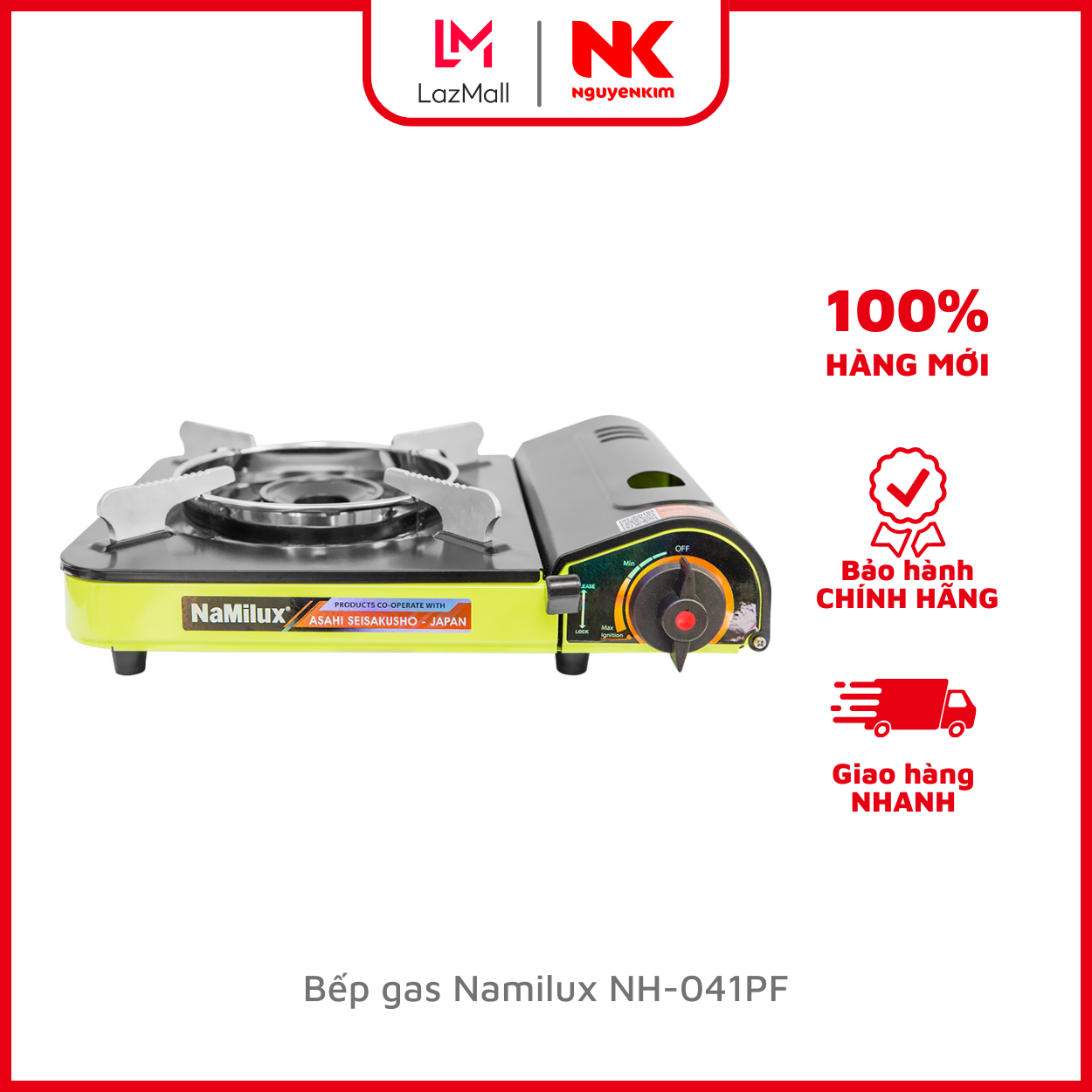 Bếp gas namilux nh-041pf