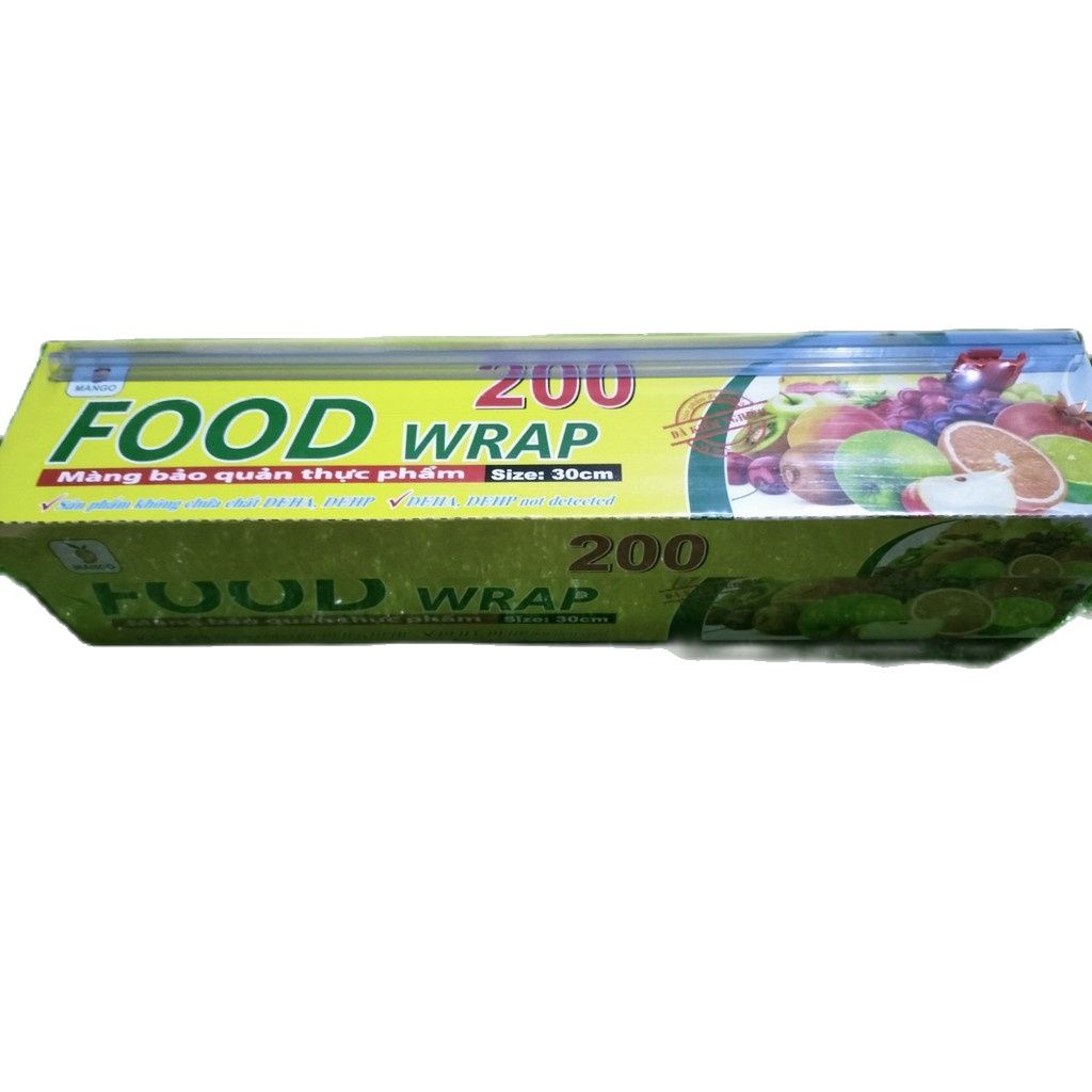 Màng bọc thực phẩm mango200 vàng=200m