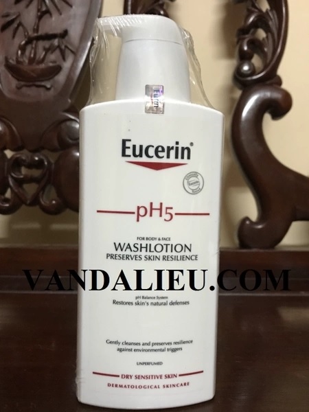 Sữa tắm dạng gel cho da nhạy cảm eucerin ph5 washlotion 400ml