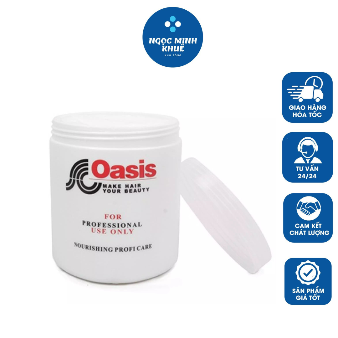 Kem ủ xả tóc oasis siêu dưỡng mượt tóc hũ 1000ml