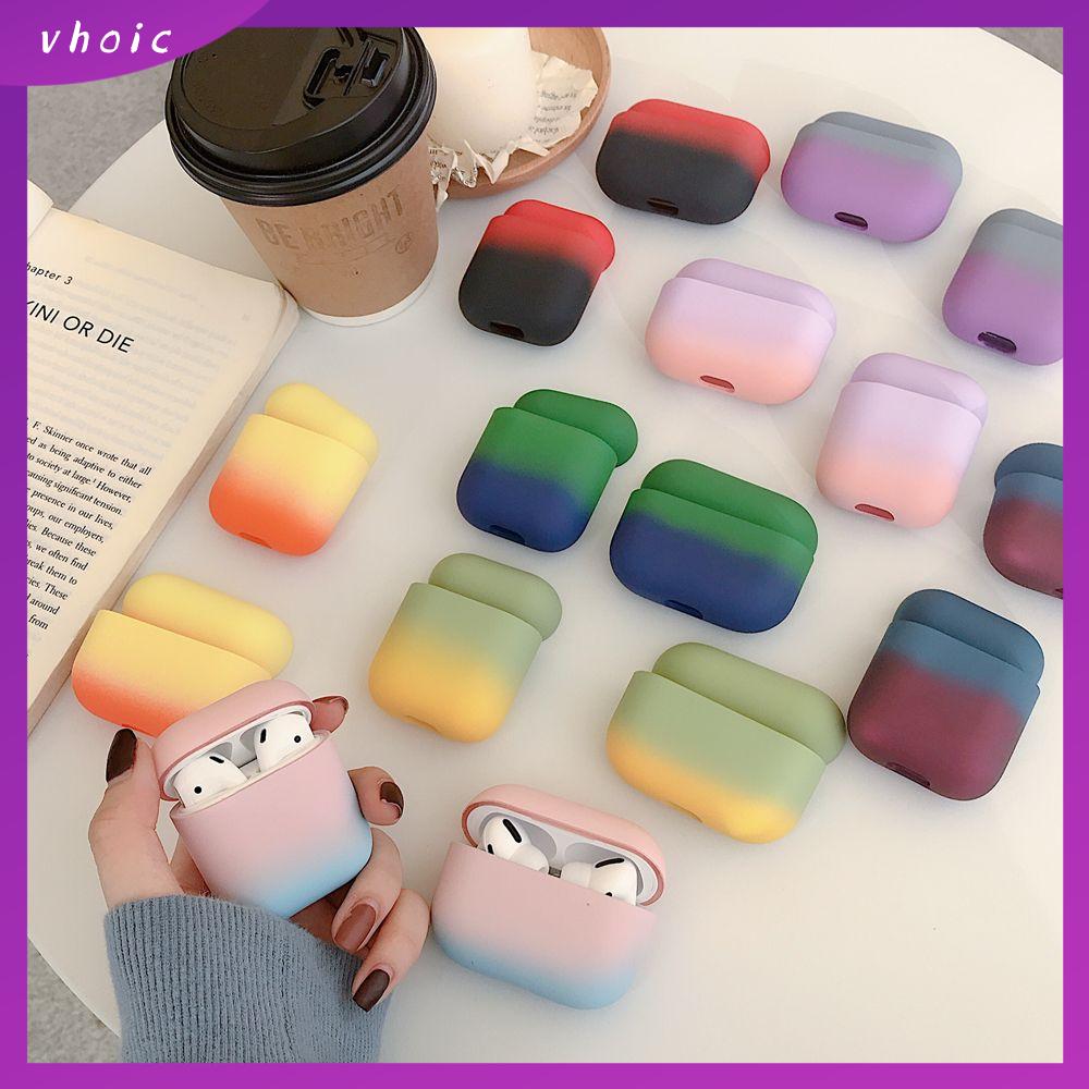 1 Cái Cho AirPods Pro 1 2 Tai Nghe Bluetooth Không Dây Đầy Màu Sắc PC Mới Cứng Hộp Bọc Dễ Thương