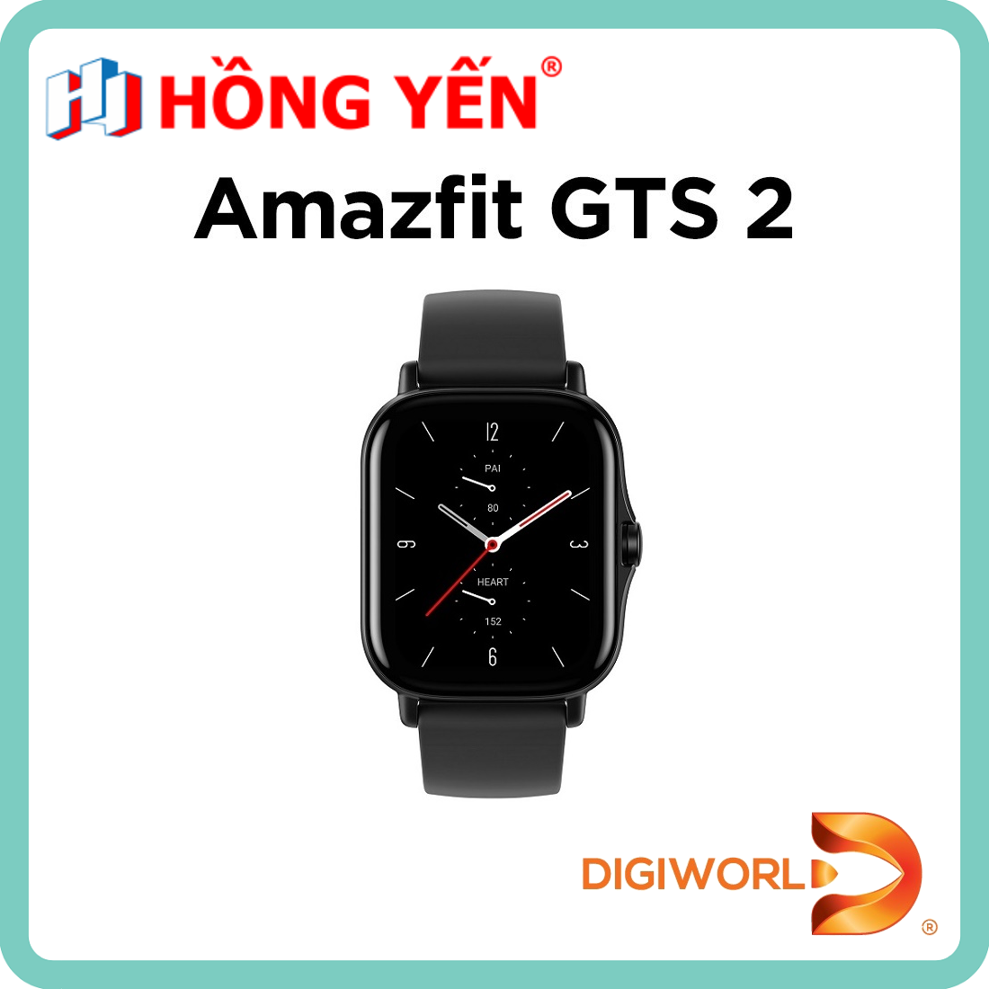 Đồng hồ thông minh Amazfit GTS 2 - Hàng Chính Hãng Digiworld Phân Phối - Bảo Hành 12 Tháng