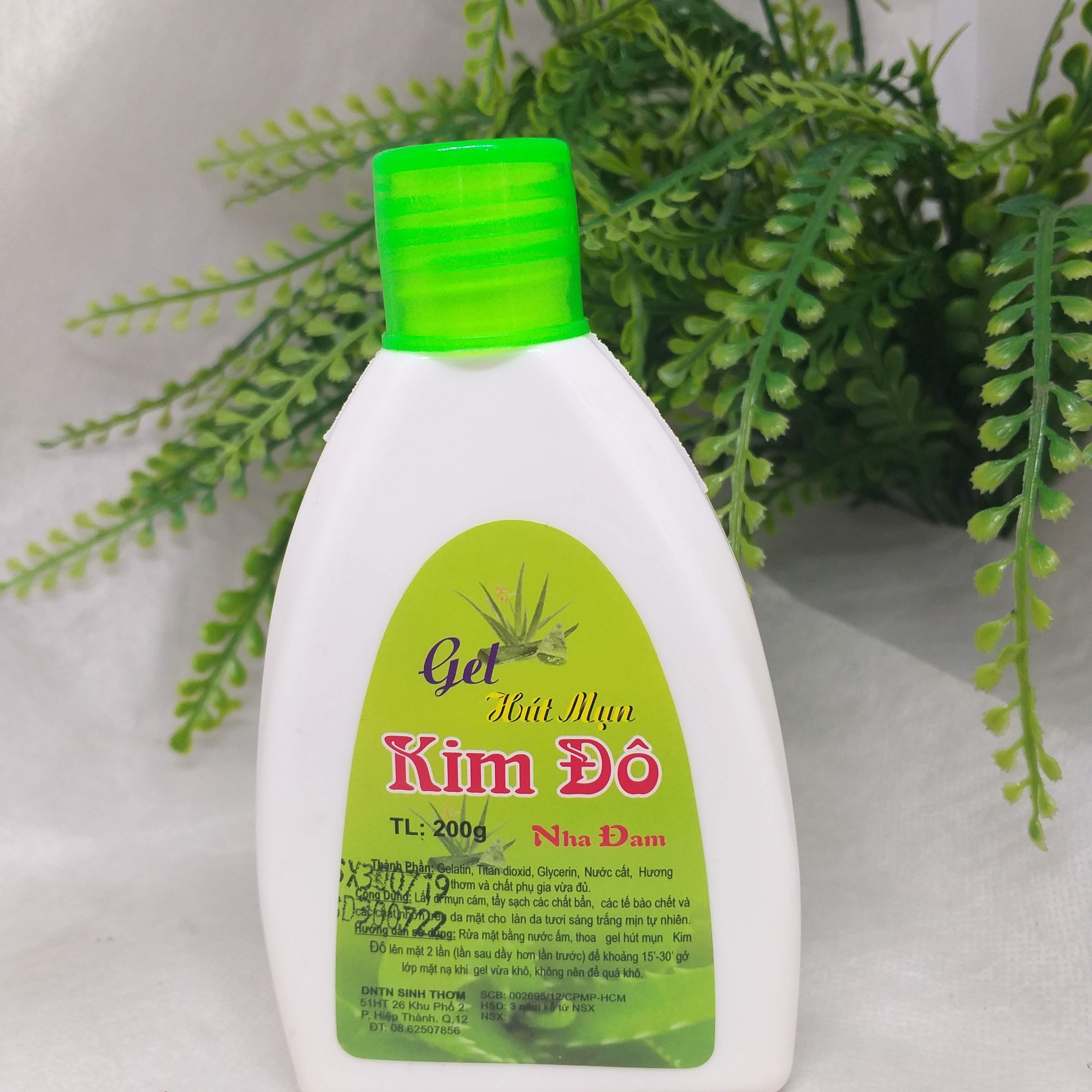 [HCM]Gel hút mụn nha đam Kim Đô 200g