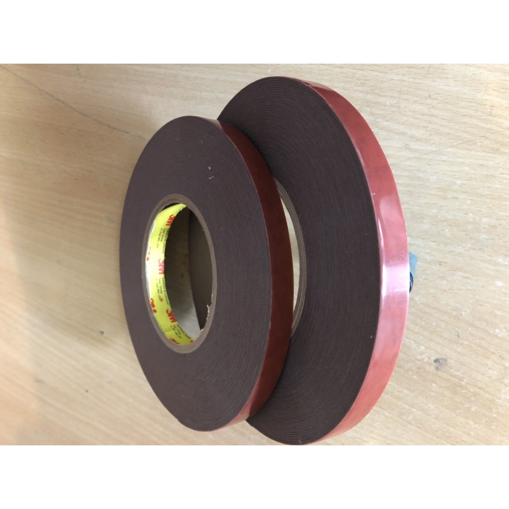 Băng keo 2 mặt 3m 7mmx17m, 10mm băng dính 2 mặt 3m sonquangphu422