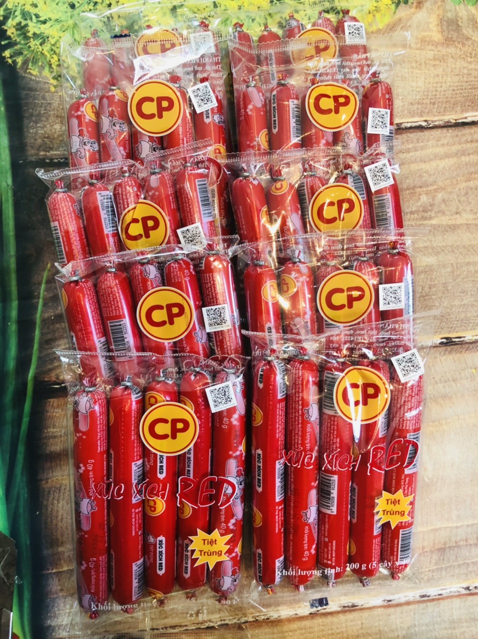 Combo 5 gói Xúc Xích tiệt trùng CP_Doanvatgiasi