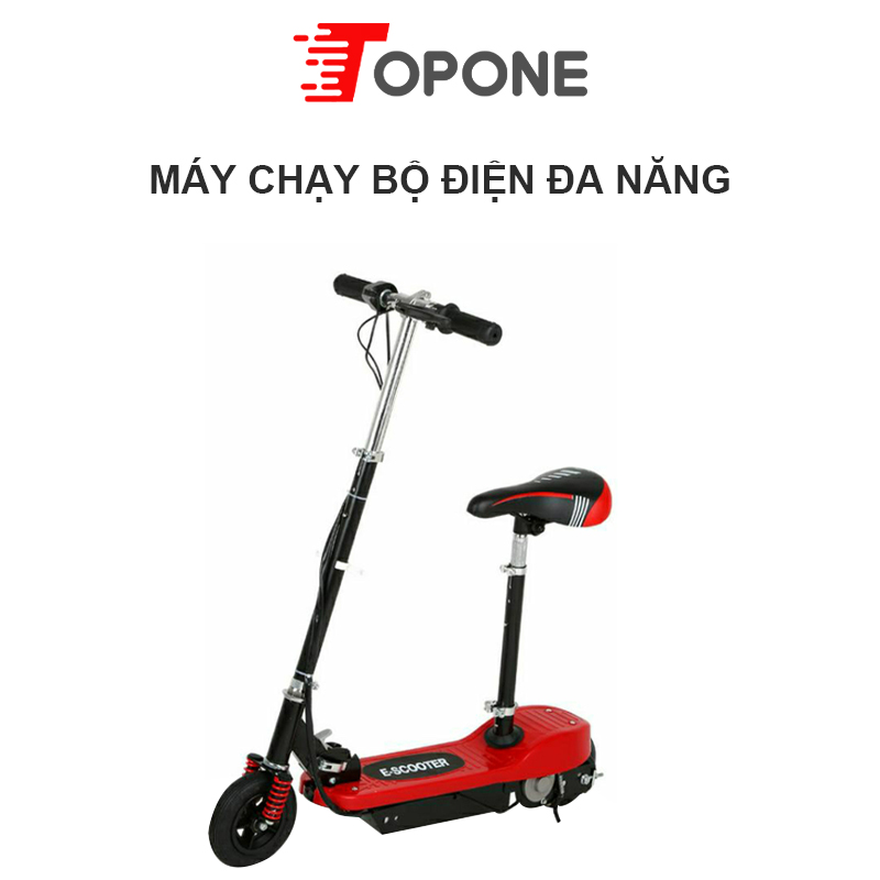 Xe scooter điện gấp gọn cao cấp bánh lớn có phanh tay 6.5inch Pin axit chì bền bỉ 15km/lần sạc tải trọng 80kg