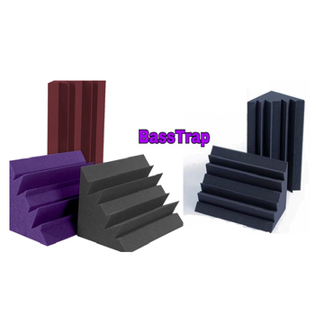 4 TẤM MÚT TIÊU ÂM GÓC BASSTRAP STUDIOFOAM METRO-3.KT 18 x 18 x 30CM. Màu đen