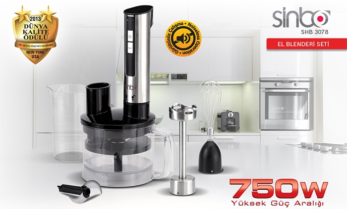 Máy xay cầm tay sinbo shb-3078 0.8l
