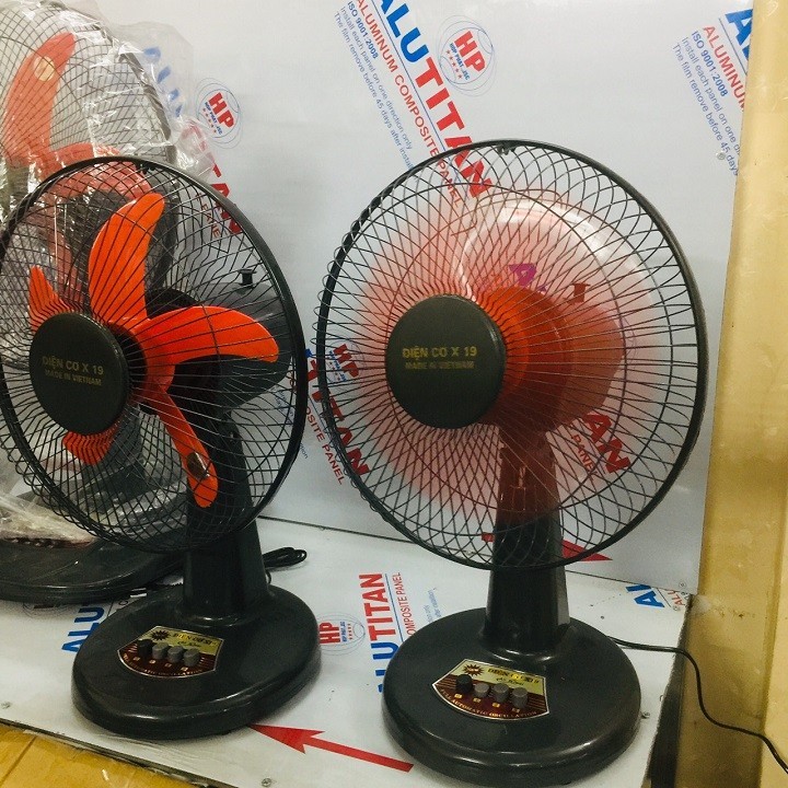 Quạt bàn điện cơ x19 B300 quạt cây lỡ công nghiệp quạt bàn sải cánh 400 bảo hành 12 tháng quạt điện