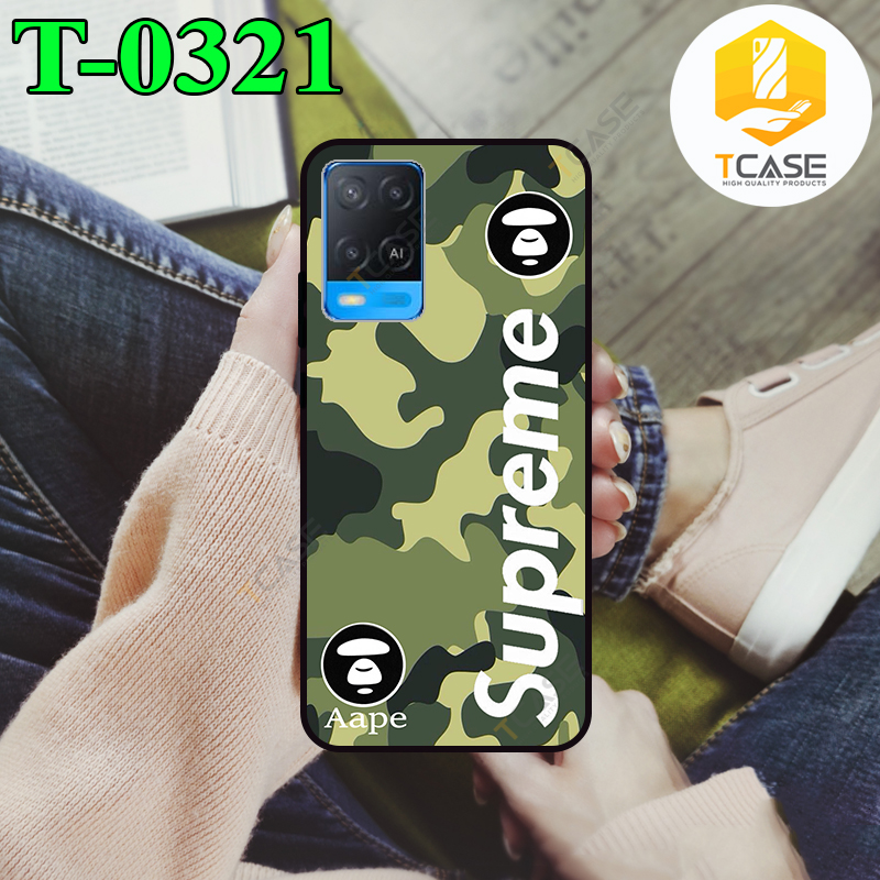 Ốp lưng Tcase dành cho Oppo A54 in hình Sup_Reme