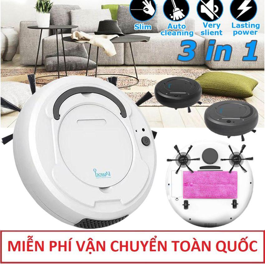 [XẢ KHO 3 NGÀY - VẬN CHUYỂN MIỄN PHÍ] Robot Hút Bụi Tự Động Thông Minh-Sạc Qua Cổng USB-Máy Hút Bụi mini 3 Trong 1 QuétHútLau Nhà - Robot Tự Lau Nhà Thông Minh Clean Robot Máy Hút Bụi Tự Động Thông Minh [Cam Kết Bảo Hành 1 Năm Bởi Lazone]
