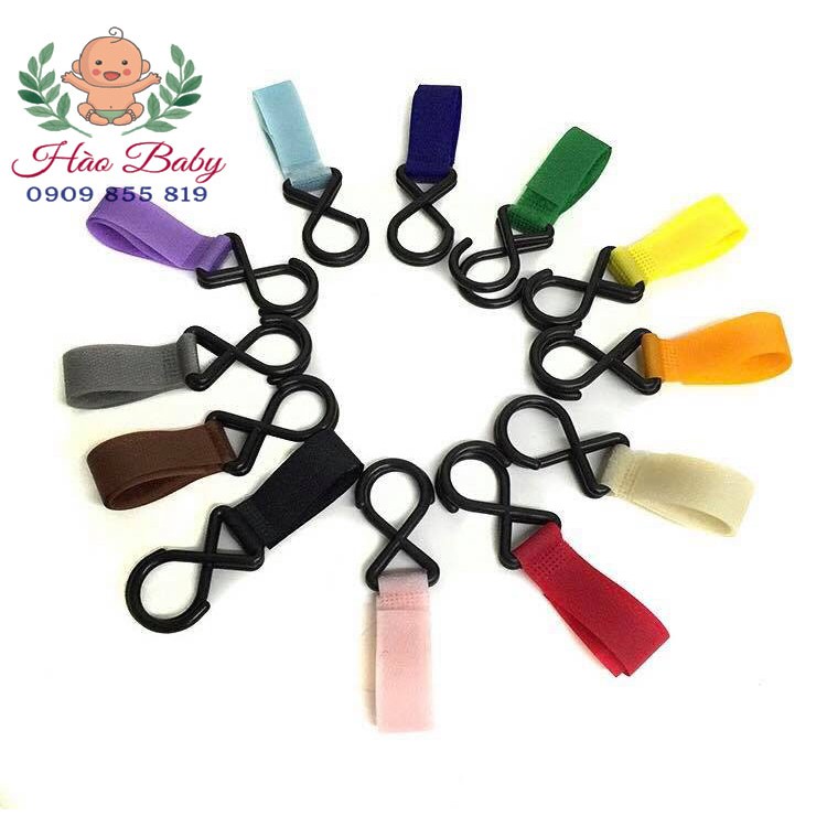 Móc treo xe đẩy xe nôi đủ màu tiện lợi