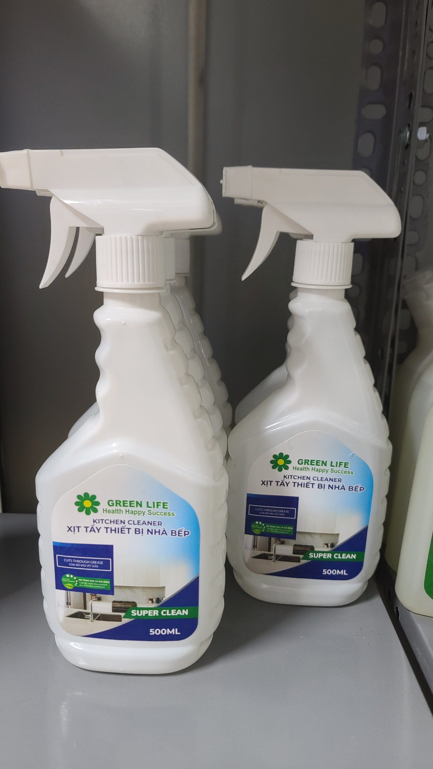 Xịt tẩy thiết bị nhà bếp Green Life
