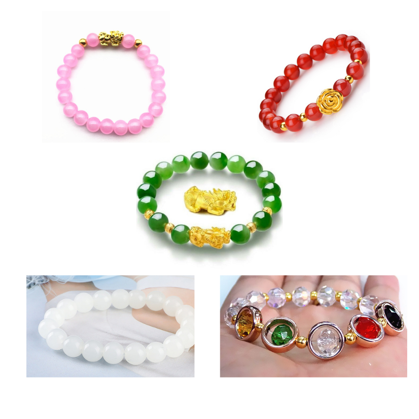 [BÁN CHẠY] 6 MẪU VÒNG TAY PHONG THUỶ CHIÊU TÀI LỘC, BÌNH AN VÀ MAY MẮN CHO NAM, NỮ.