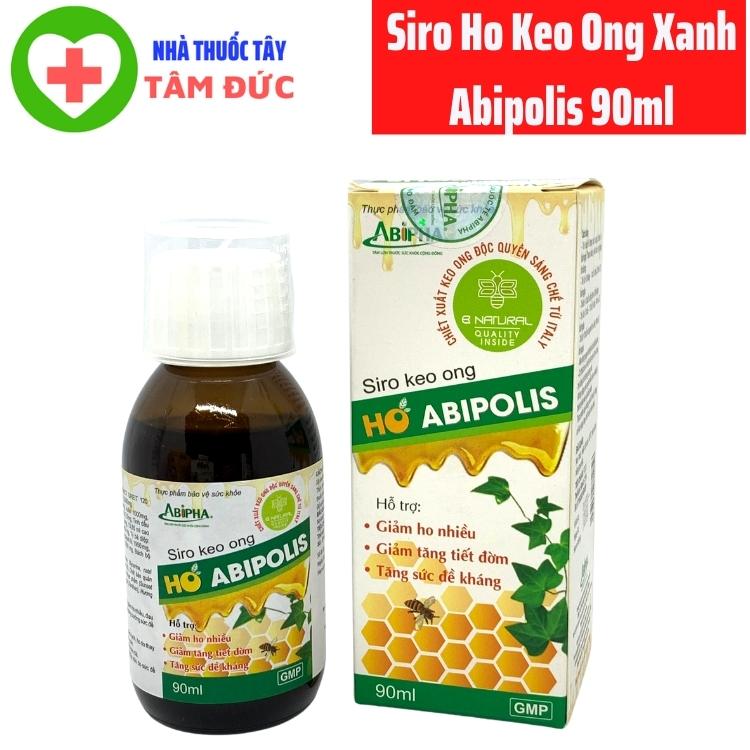 Siro ho keo ong xanh abipolis - giảm ho long đờm- chai 90ml