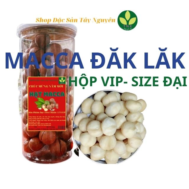 500gr hạt macca đăk lăk, size đại, loại đặc biệt thơm ngon, sấy chín, có chứng nhận atvstp