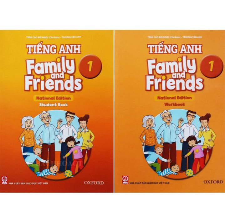 Sách Tiếng Anh 1 - Family And Friends - Student Book + Workbook