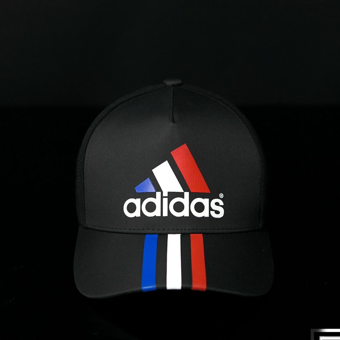 Mũ lưỡi trai đẹp Adidas bít đuôi đen form cao cấp cá tính