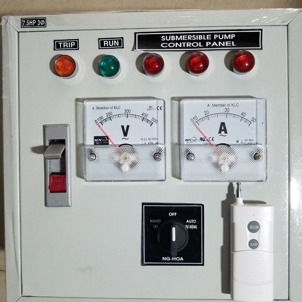 Tủ điện 75hp đk từ xa