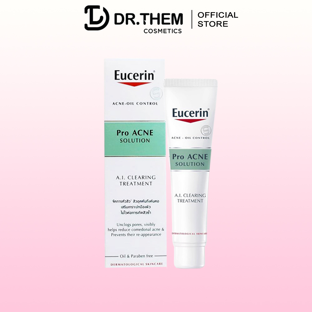 Kem Giảm Mụn và Nhờn Eucerin Pro Acne A.I Clearing Treatment 40ml