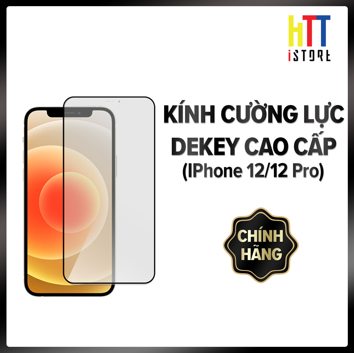 [HCM]Kính cường lực DEKEY/ Cường lực bảo vệ màn hình cao cấp cho điện thoại Iphone X/Xs/xsmax/11/12/12pro/12 promax