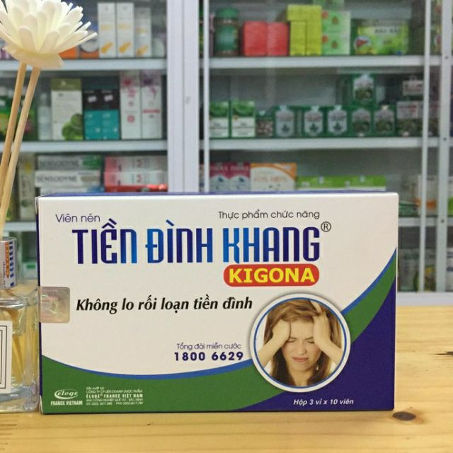 TIỀN ĐÌNH KHANG (30V) - Rối loạn tiền đình, hoa mắt,chóng mặt, mất thăng bằng