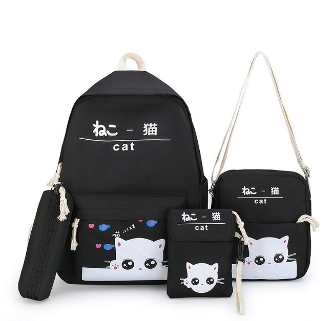 COMBO BALO 4 MÓN KÈM TÚI TOTE VÀ BÓP VÍ ĐI HỌC ĐI CHƠI DU LỊCH