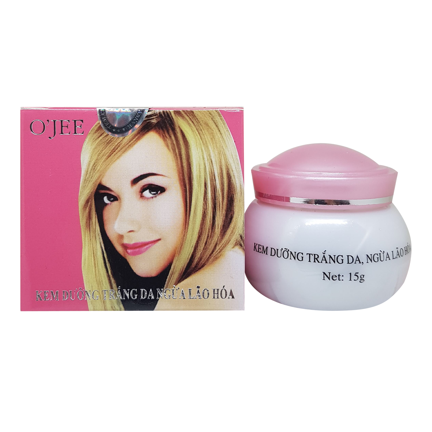 [HCM]KEM DƯỠNG TRẮNG DA NGỪA LÃO HÓA OJEE 15G - KEM O'JEE DƯỠNG TRẮNG DA NGỪA LÃO HÓA 15G
