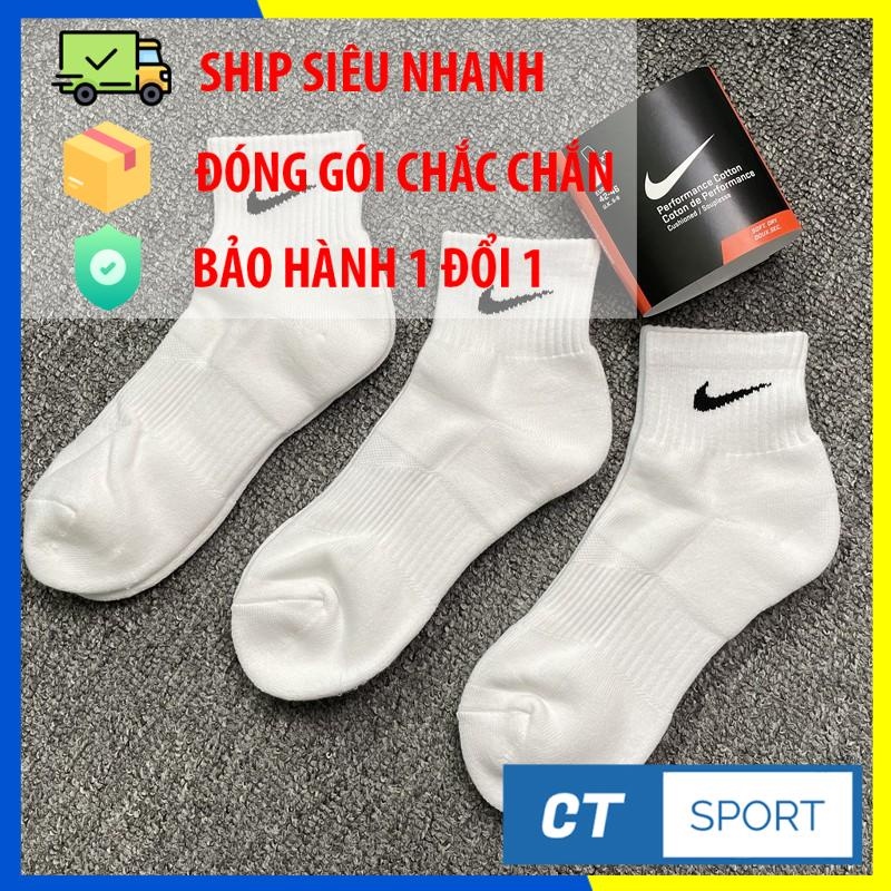 [Combo 3 đôi ] Tất dệt kim CTSPORT thể thao đá bóng chống trơn trượt chất liệt cotton cao cấp
