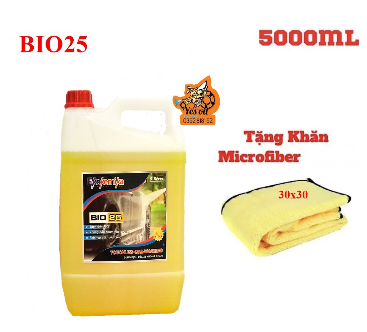 Dung dịch rửa xe không chạm Bio25 5L