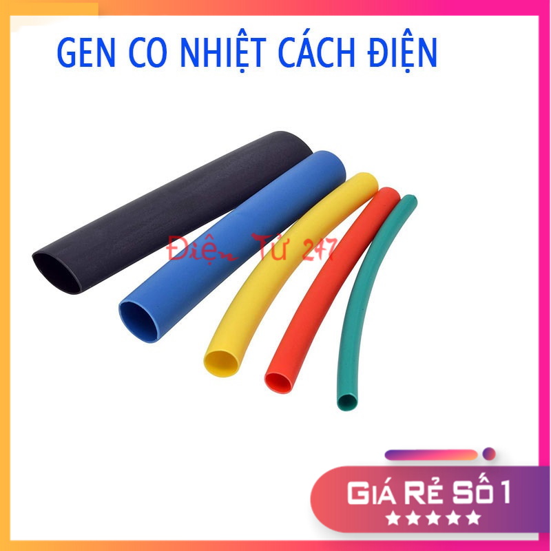Combo 5 mét gen co nhiệt phi 5