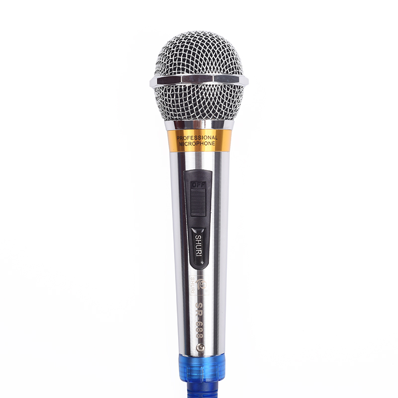 Micro Karaoke có dây Shuri SR-688 tặng kèm chống lăn mic