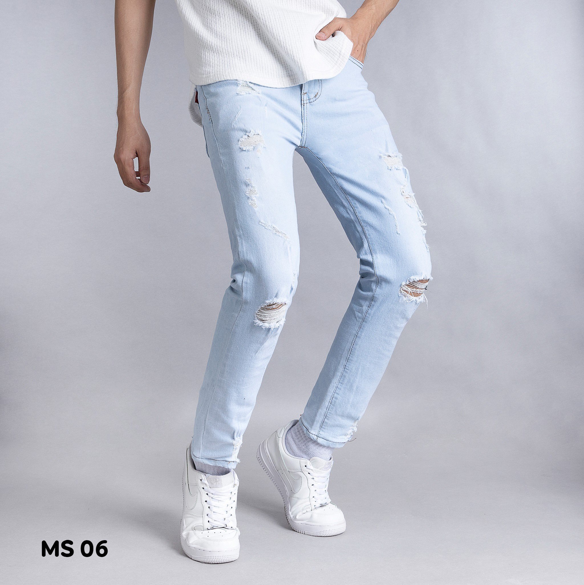 [HCM]Quần Jean Nam Quần Jean Nam Đẹp Quần Jean Nam Rách Quần Jean Nam Cao Cấp Thời Trang Phong Cách ( Hình Thật) Tp Shop 87 MS888