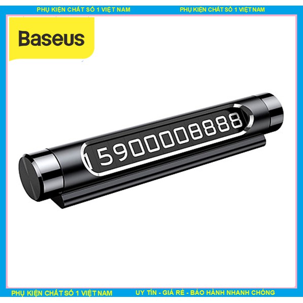 Bảng Số Ghi Số Điện Thoại tr&ecirc;n Taplo &ocirc; t&ocirc; Ch&iacute;nh h&atilde;ng Baseus ACNUM-01 ,Th&eacute;p đ&uacute;c nguy&ecirc;n kh&ocirc;i , bảo h&agrave;nh 24 th&aacute;ng đổi mới