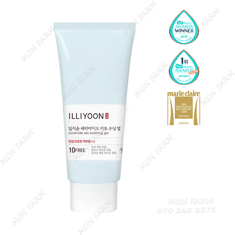 Gel Dưỡng Ẩm Cho Da Khô Và Nhạy Cảm ILLIYOON Ceramide Ato Soothing Gel