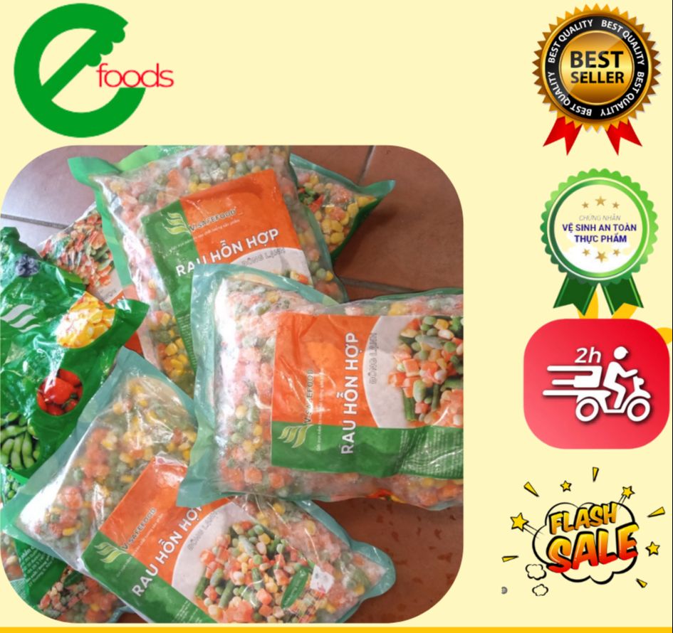 Rau củ hỗn hợp 400g - 1kg