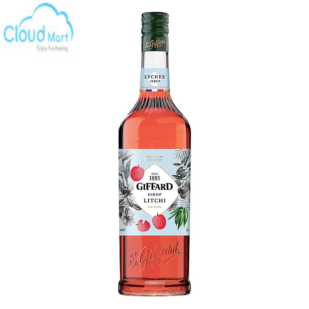 Syrup Giffard Lychee 1L - Nguyên Liệu Pha Chế Cloud Mart