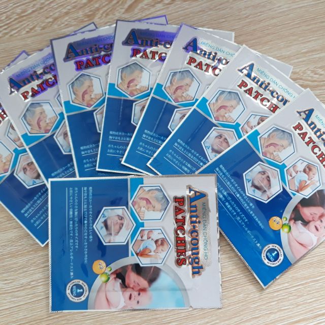 Miếng d&aacute;n ho, giữ ấm anti cough patches