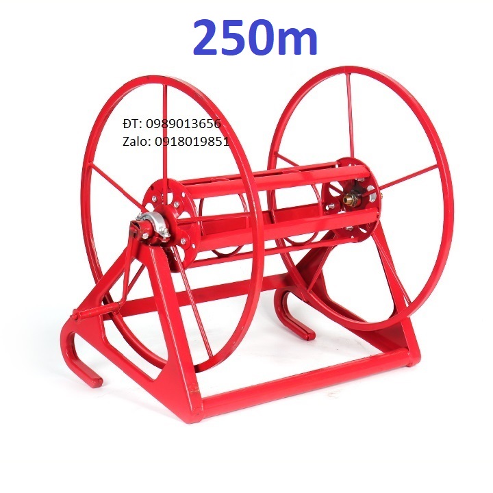 Rulo cuốn dây phun thuốc trừ sâu, dây rửa xe  250m, cuốn dây điện 1000m