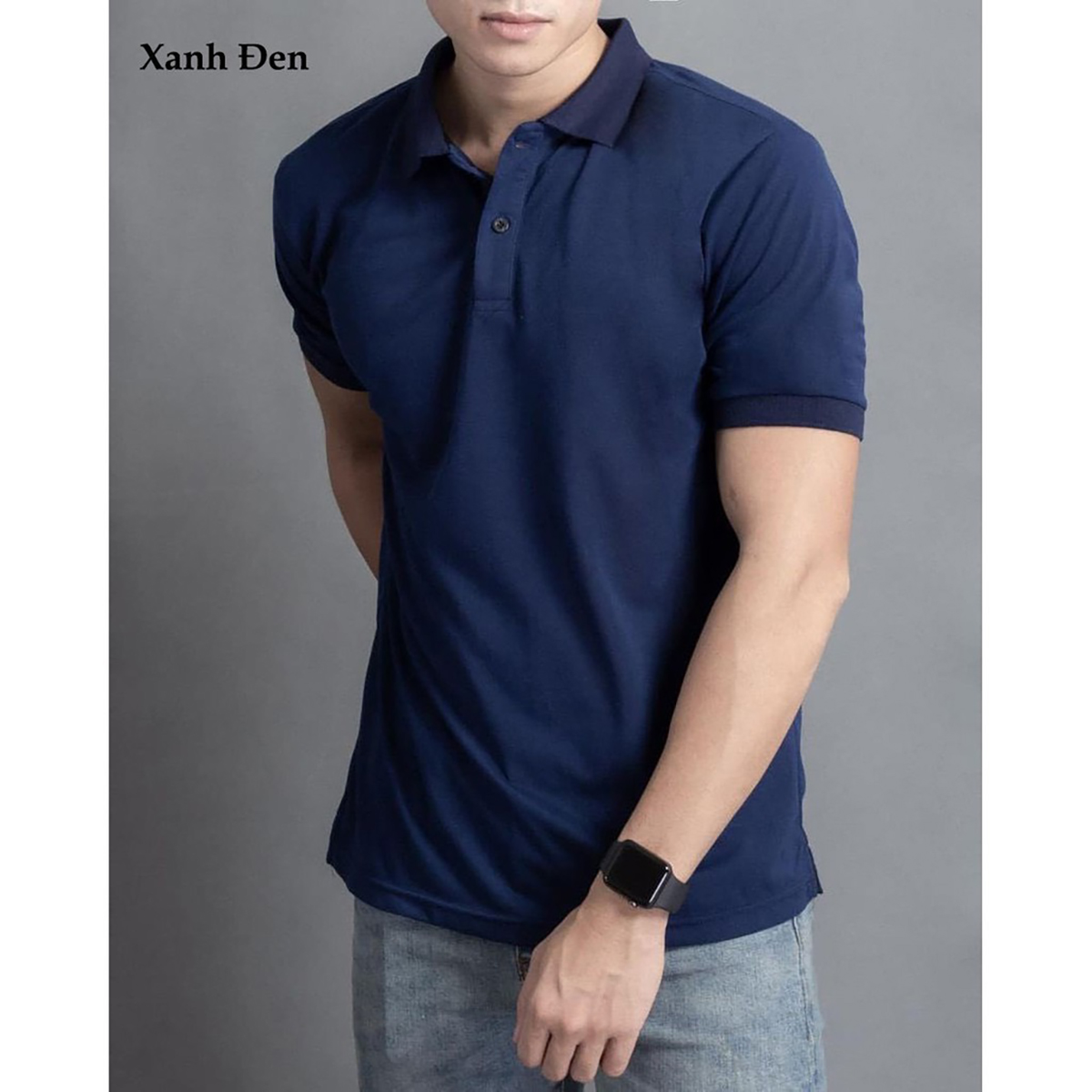 Sale áo thun cá sấu thiết kể cổ bẻ sang có thêu logo thêu cá sấu cao cấp size m đến 4xl