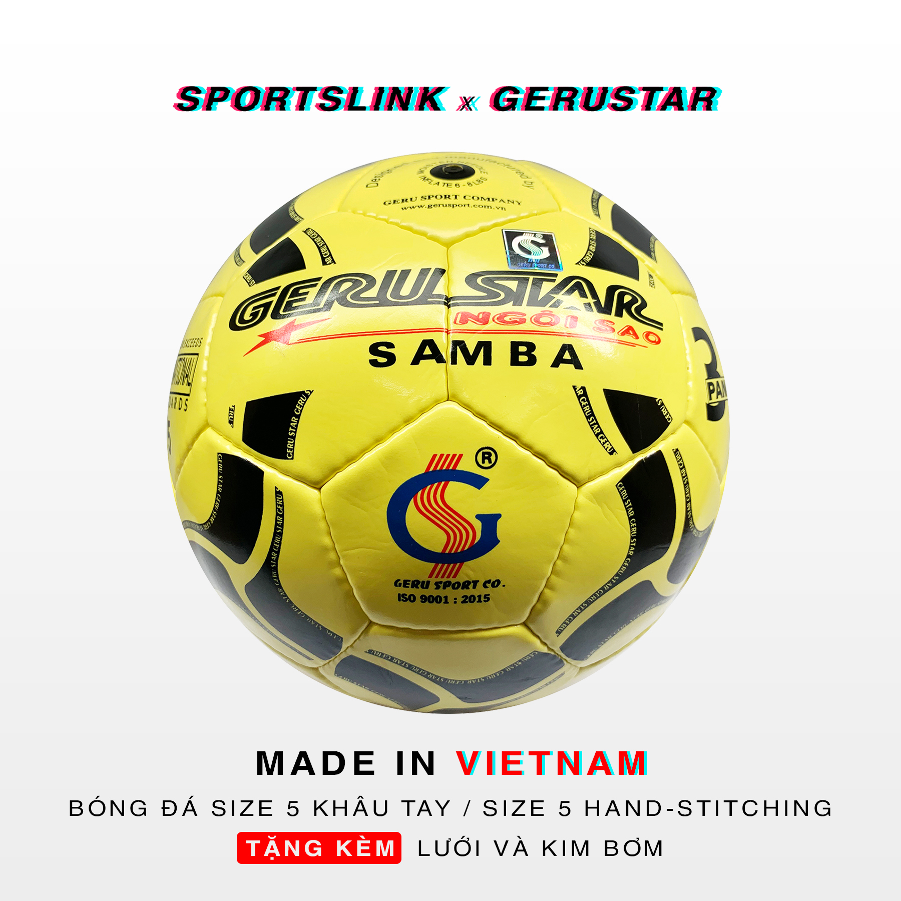 Bóng đá Gerustar Samba Size 5