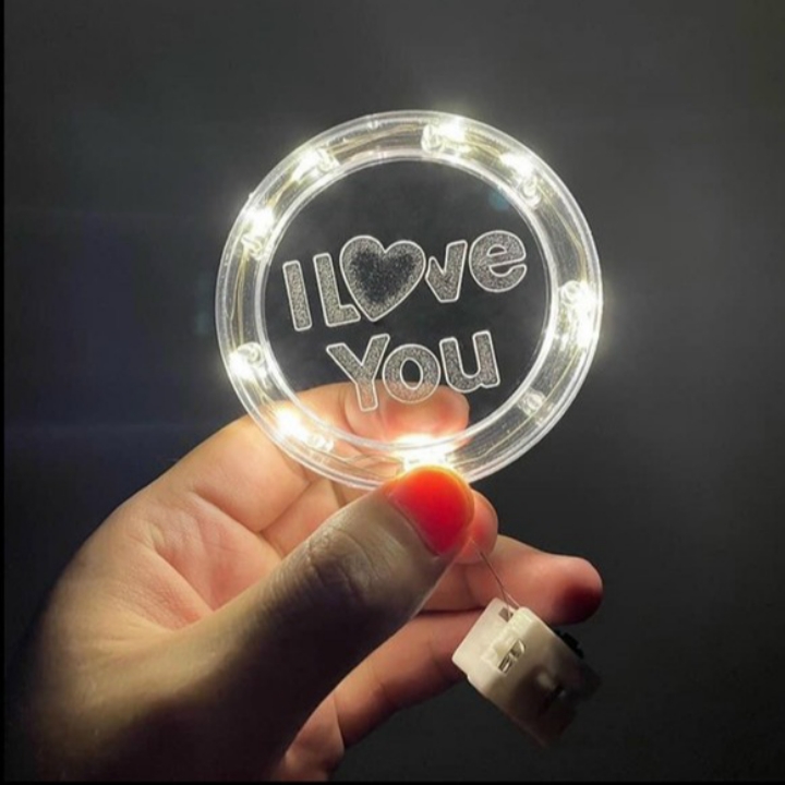 Đèn led trang trí i love you