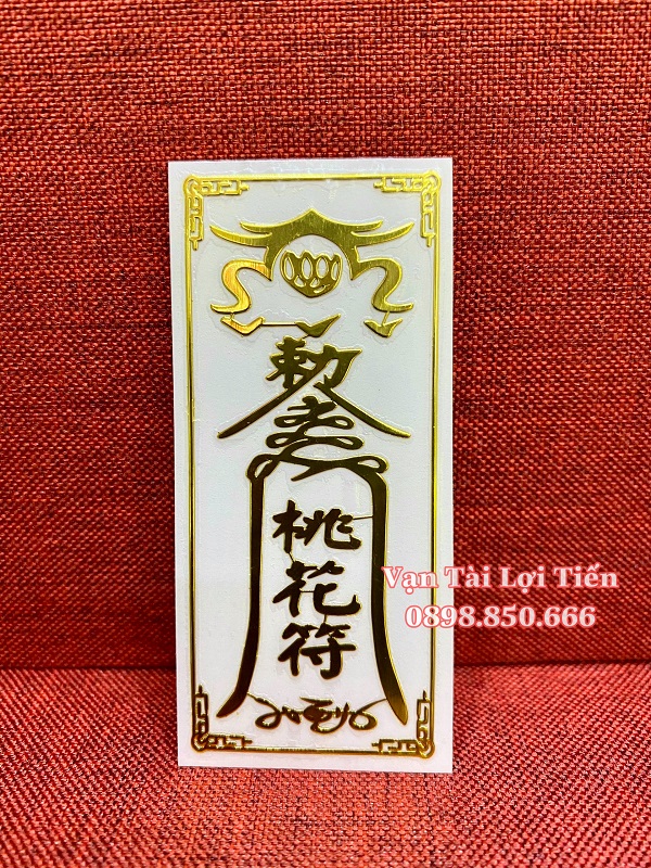 Linh Phù Dán Đào Hoa Tăng Vận Tình Duyên