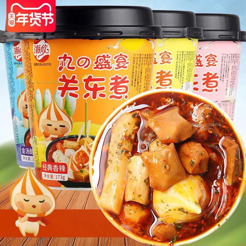 Lẩu cốc cá viên phomai hộp to 180gr