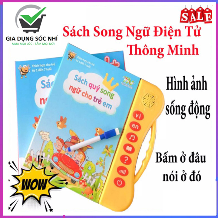 Bộ sách phát triển toàn diện viết, nói - Bộ sách luyện viết + sách luyện nói song ngữ Anh Việt Cty THANH NGA - sách điện tử thông minh cho bé - vở luyện viết nét chữ chuẩn - Tặng thêm 4 ngòi bút