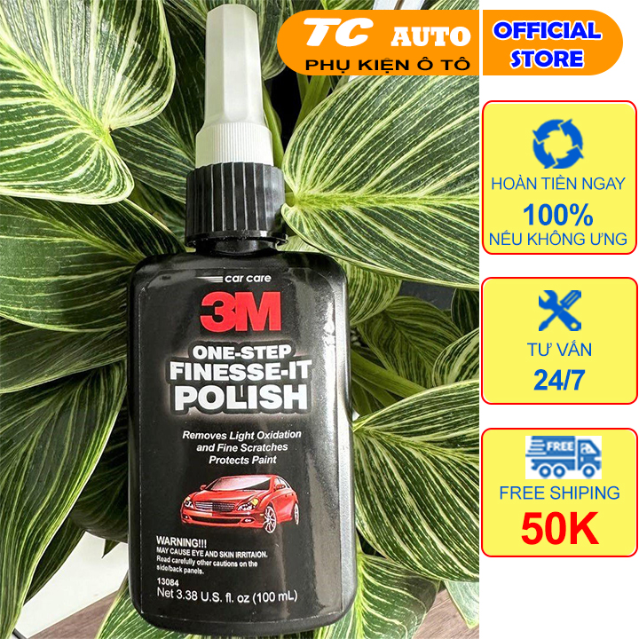 Dung dịch tẩy xước đánh bóng sơn xe tẩy vết ố sơn 3M - Dung tích 50ml 100ml