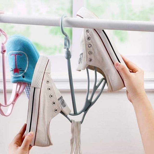 Combo 2 móc treo phơi giày dép dạng treo mới